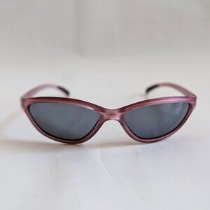 NWT Vintage 90's Plastic Oval Lady Fashion Sunglasses (M. Crystal Pink)